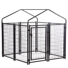 Outdoor Big Dog Cage 5*10*6FT Chenil pour chien en acier galvanisé/Pet House/Cage pour animaux à vendre